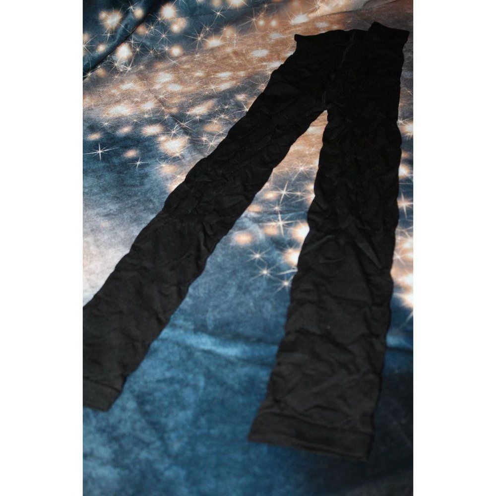 Women X-Small Black Stretchy Legging Tights